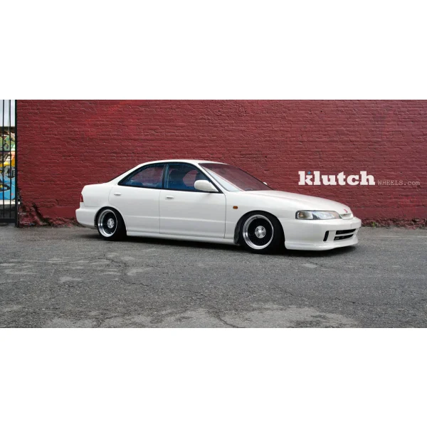 Klutch SL1 15x8,5 ET17 4x100 Gloss Black w/ Machined Lip